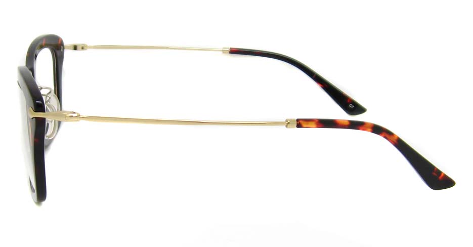 Tortoise blend oval glasses frame TD-MDL2223-C7