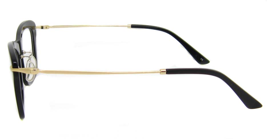 black blend oval  glasses frame TD-MDL2223-C6