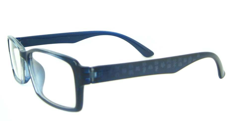 blue Rectangular tr90 glasses frame YL-KLD8014-C5L