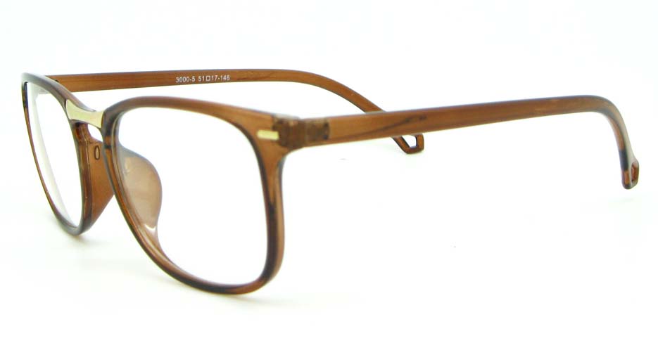 brown  blend Wayfarer  glasses frame WLH-3000-C5