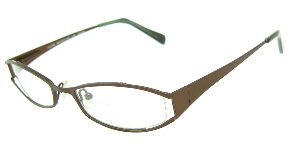 brown metal cat glasses frame HL-8580