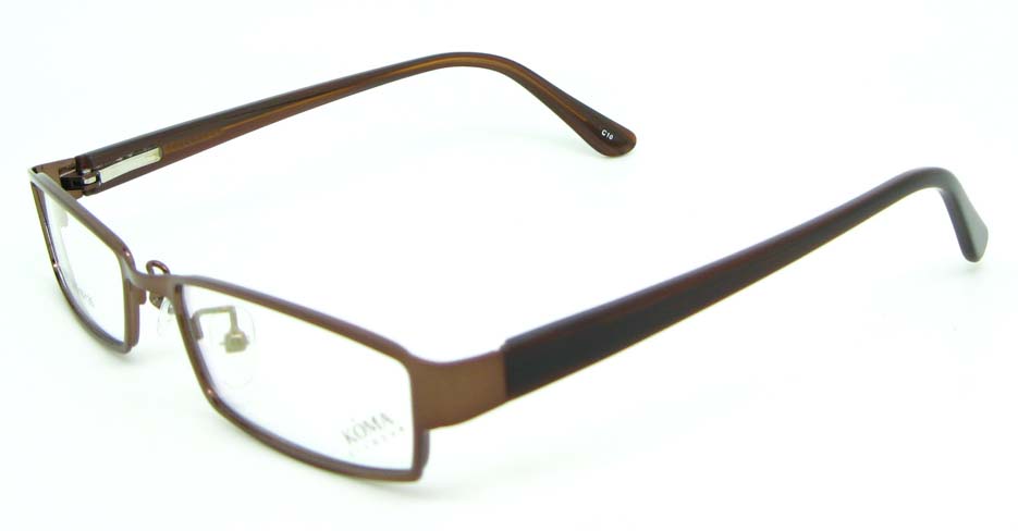 brown with tea blend Rectangular glasses frame JNY-KM1603-C10