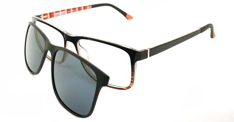 prescription glasses with magnetic sunglasses