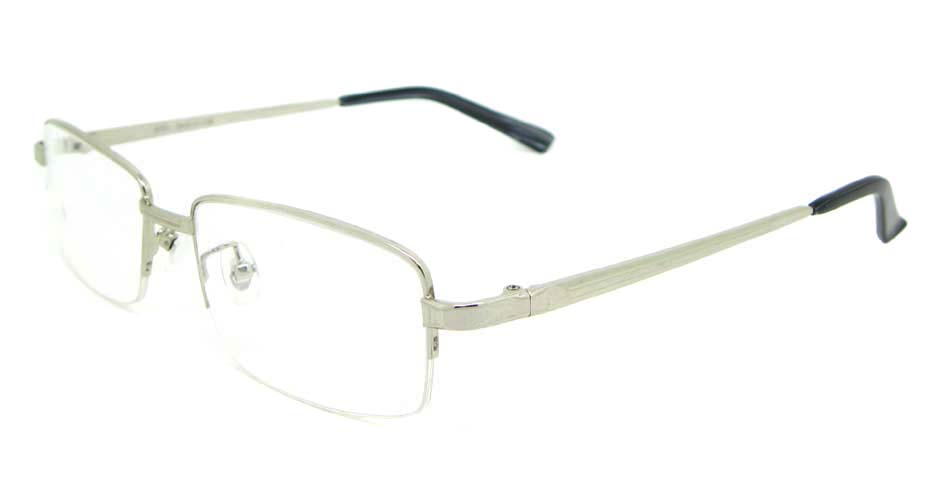 silver metal Rectangular glasses frame WKY-ASR6151-Y